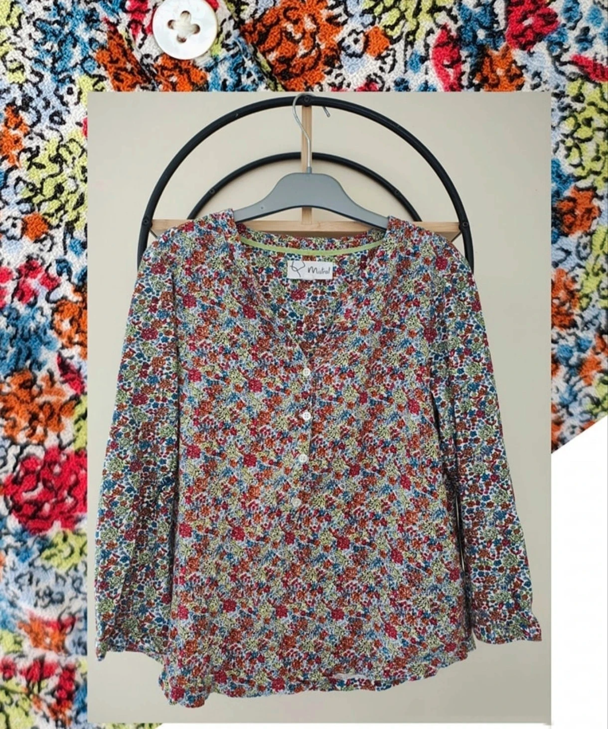 8 ans blouse mistral